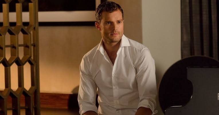 Jamie Dornan in the Fifty Shades of Grey films