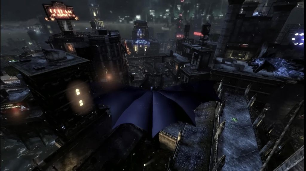Glide throughout Gotham as Batman  in this incredible trilogy.