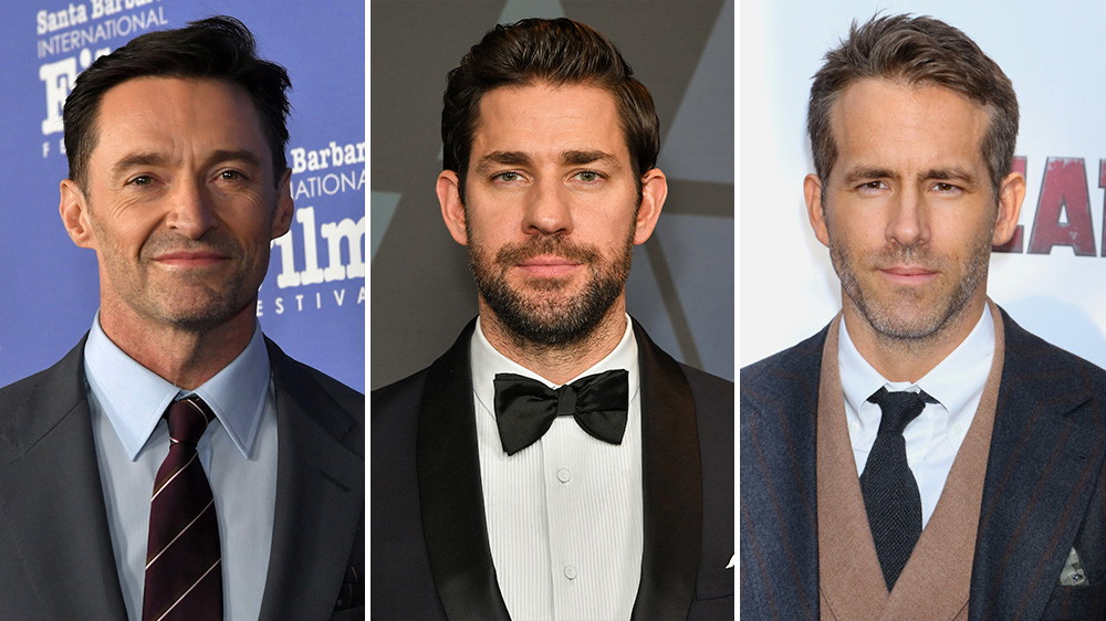 Hugh Jackman, John Krasinski and Ryan Reynolds