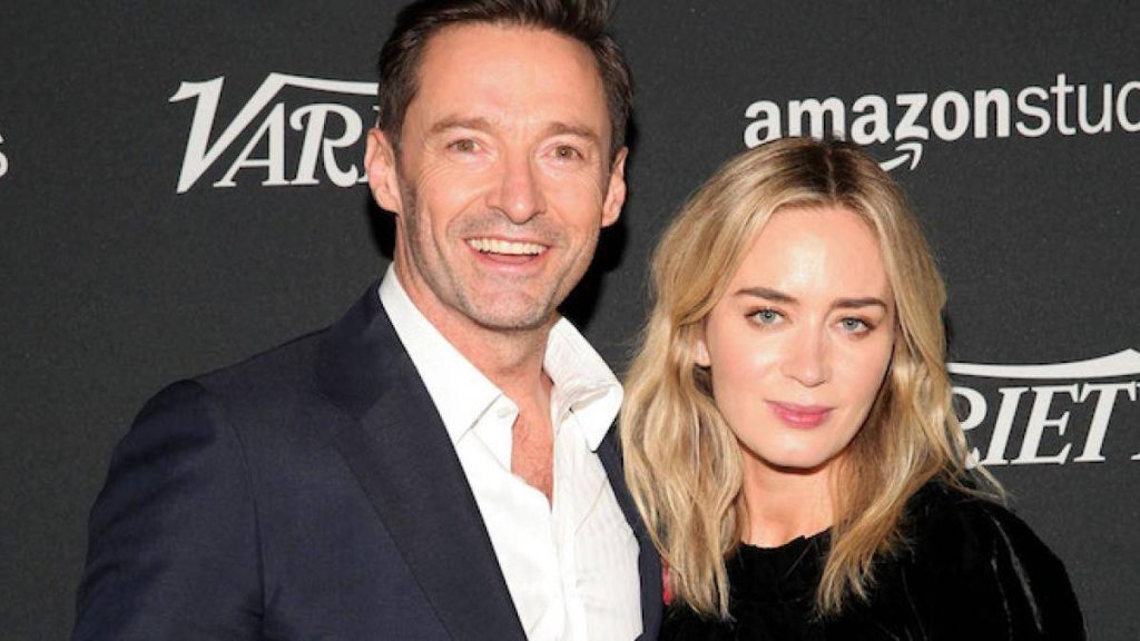 Emily Blunt and Hugh Jackman