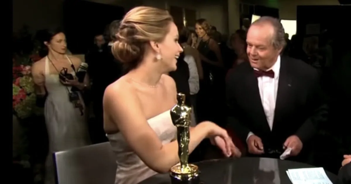Jack Nicholson Jennifer Lawrence Flirting