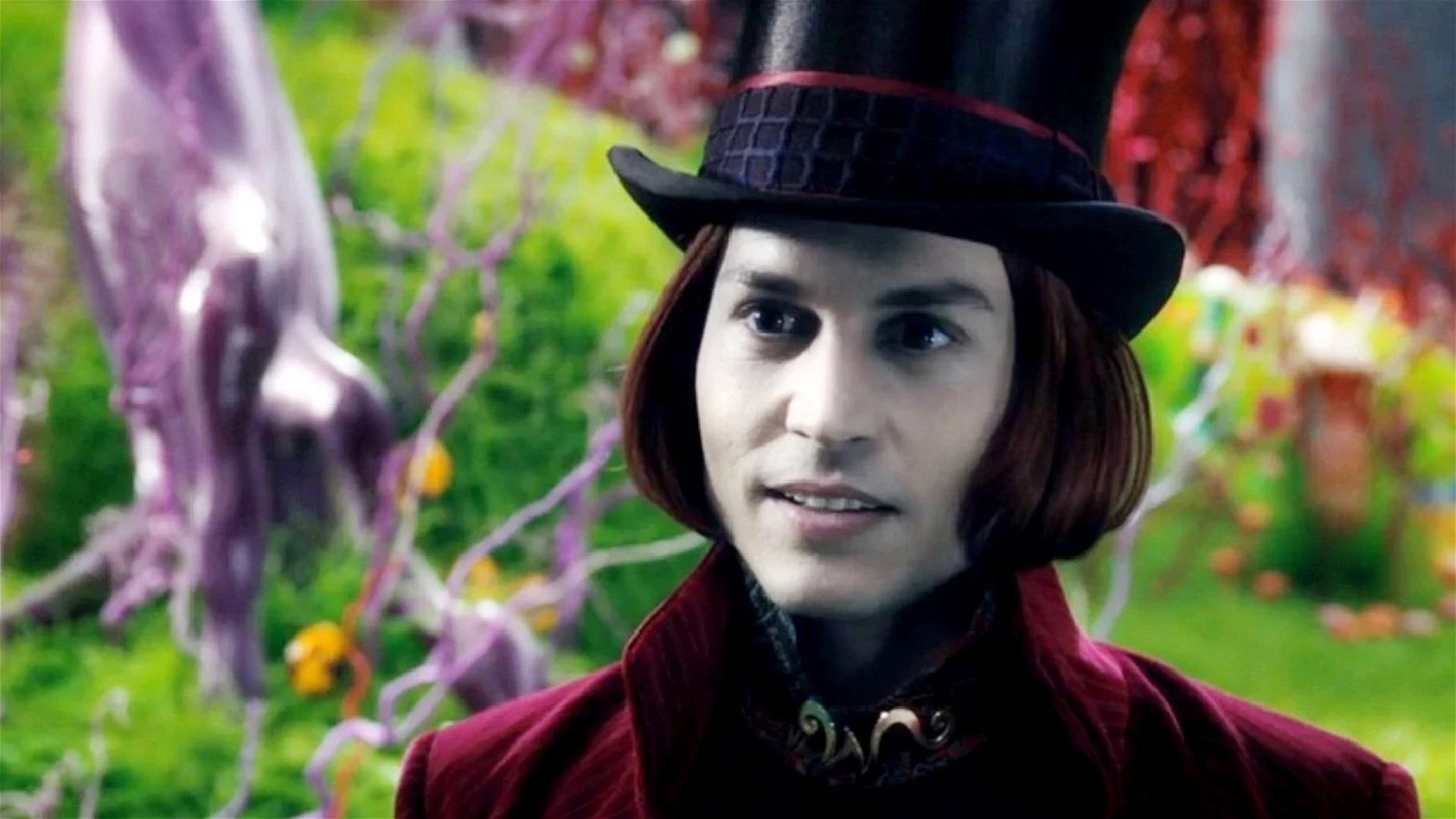 Johnny Depp in Charlie and the Chocolate Factory