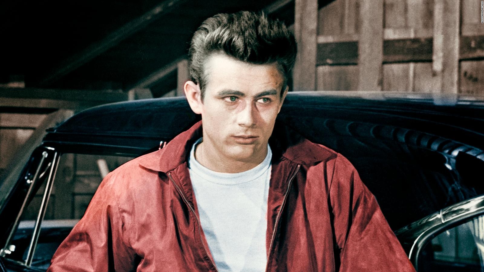 James Dean in a still from Rebel Without A Cause 