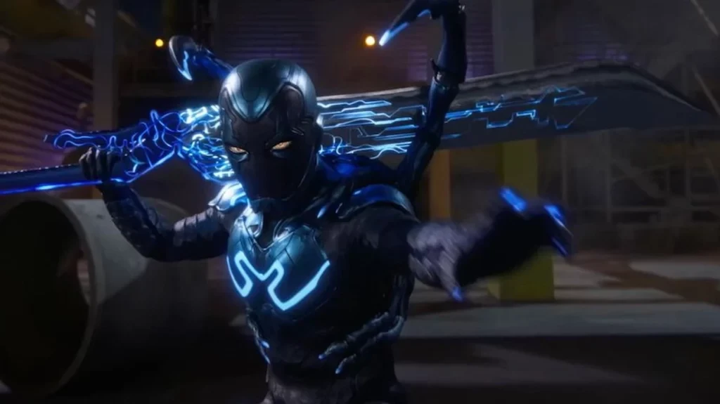 A still from Blue Beetle