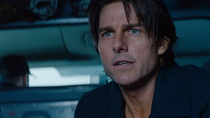 Tom Cruise in Mission Impossible- Ghost Protocol