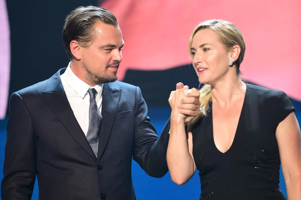 Leonardo DiCaprio and Kate Winslet