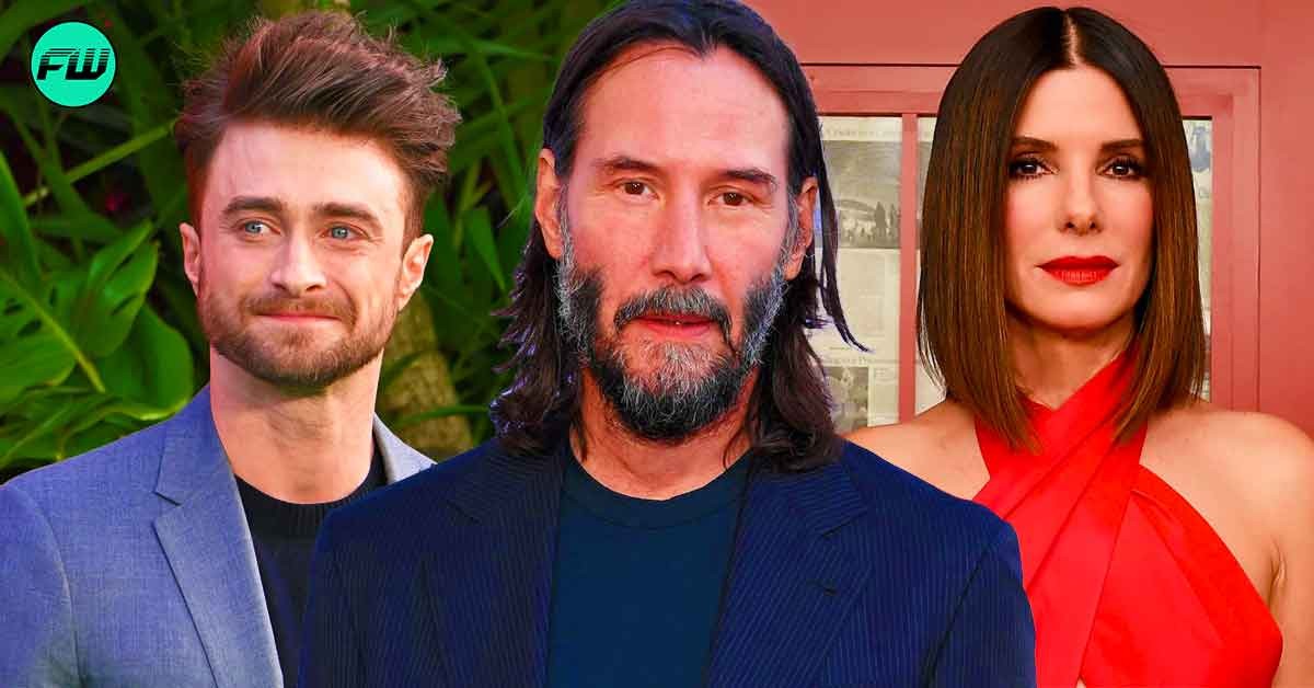 “He was always our first choice”: Before Bullet Train, Keanu Reeves Almost Had His Speed Reunion With Sandra Bullock in $192M Movie With Daniel Radcliffe