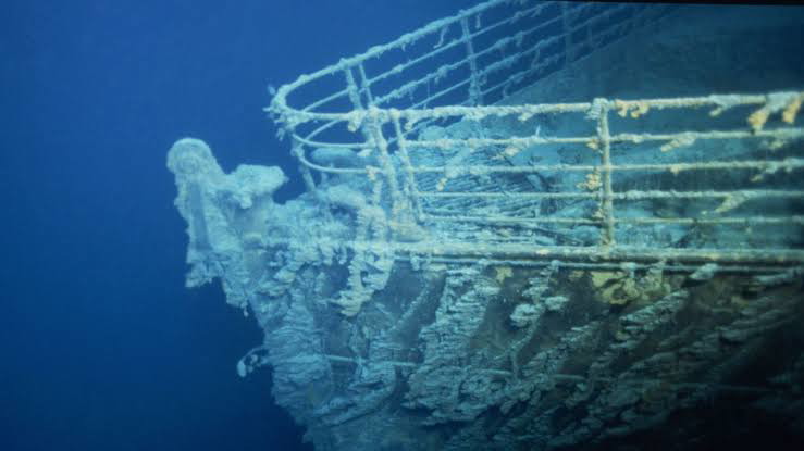 Wreckage of Titanic