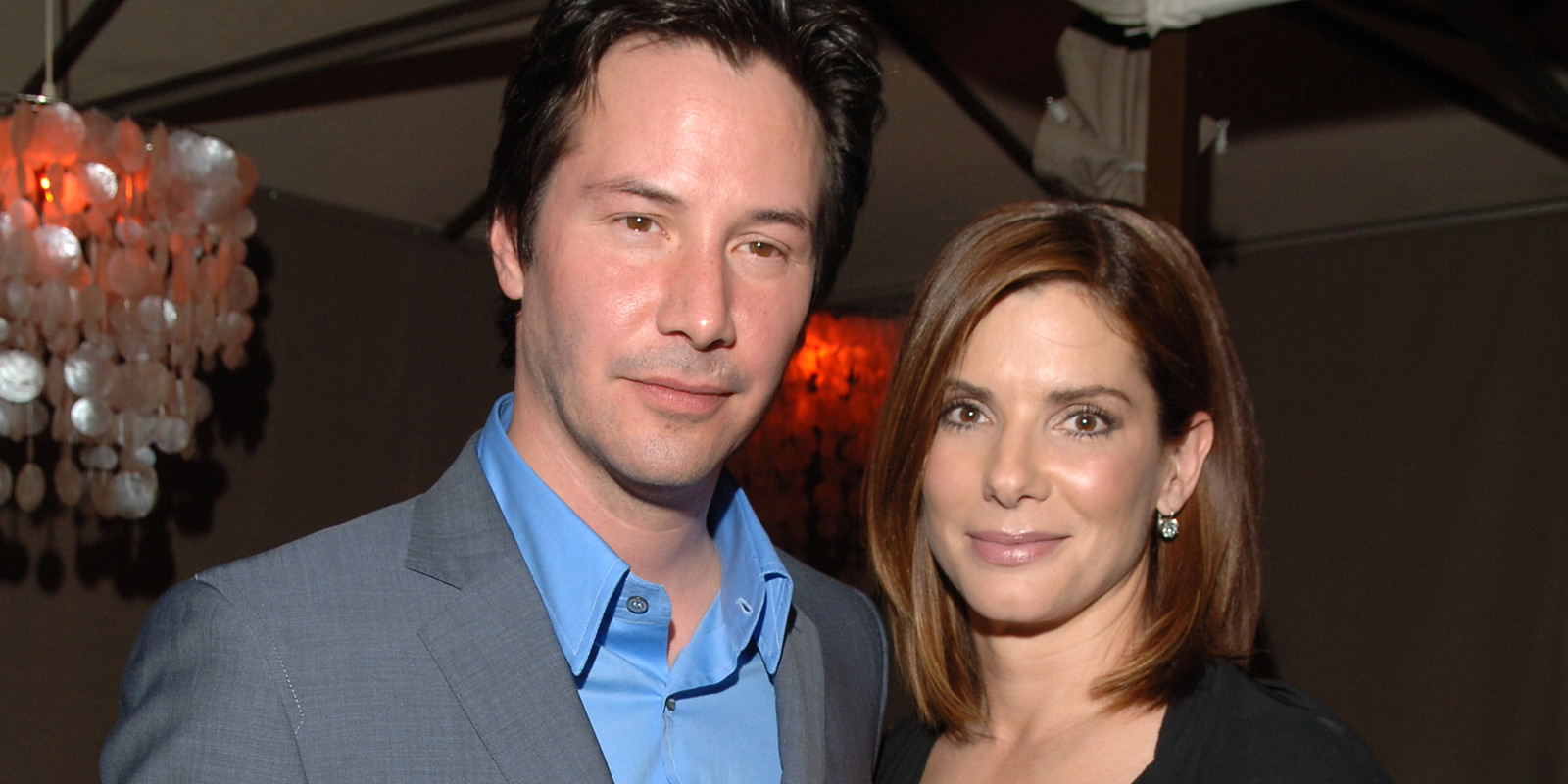 Sandra Bullock and Keanu Reeves