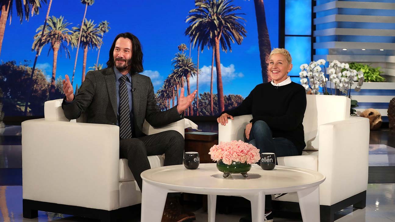 Keanu Reeves on The Ellen DeGeneres Show