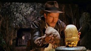 A still from Raiders of The Lost Ark
