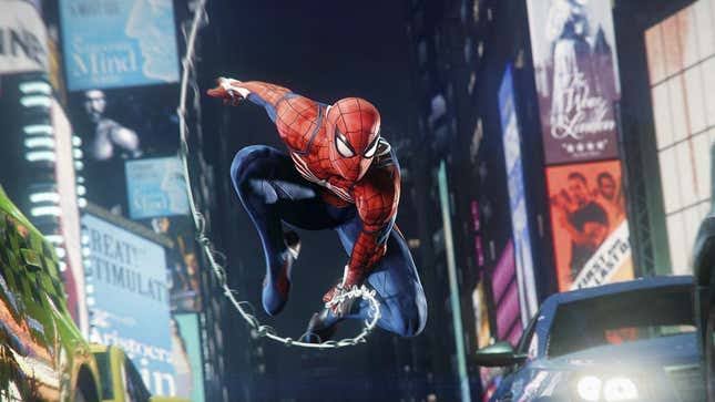 Spider-Man game on PlayStation