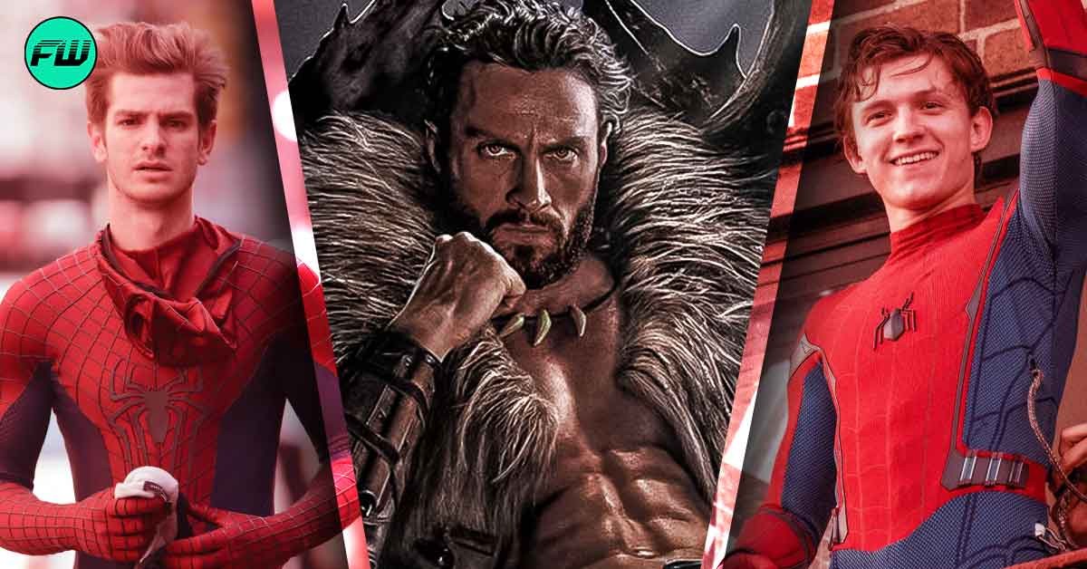 Aaron Taylor-Johnson Taunts Spider-Man Ahead of Kraven the Hunter Release - Will He Fight Andrew Garfield or Tom Holland?