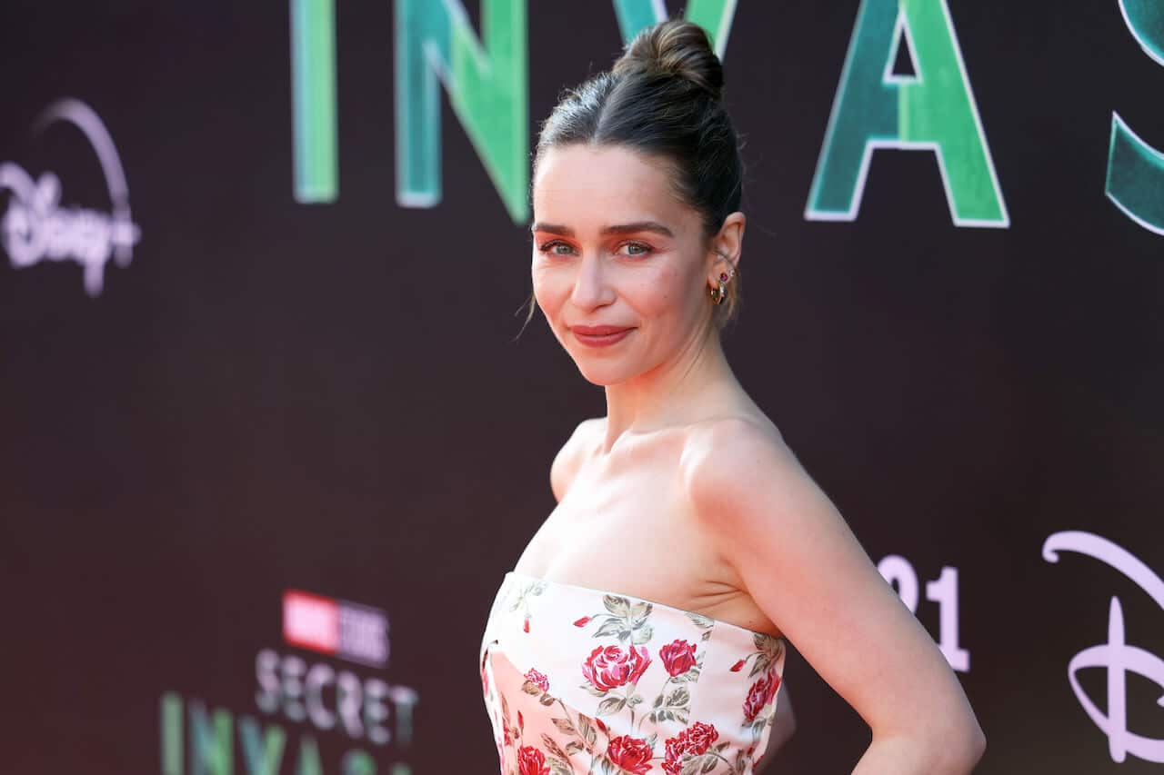 Emilia Clarke at the Secret Invasion premiere