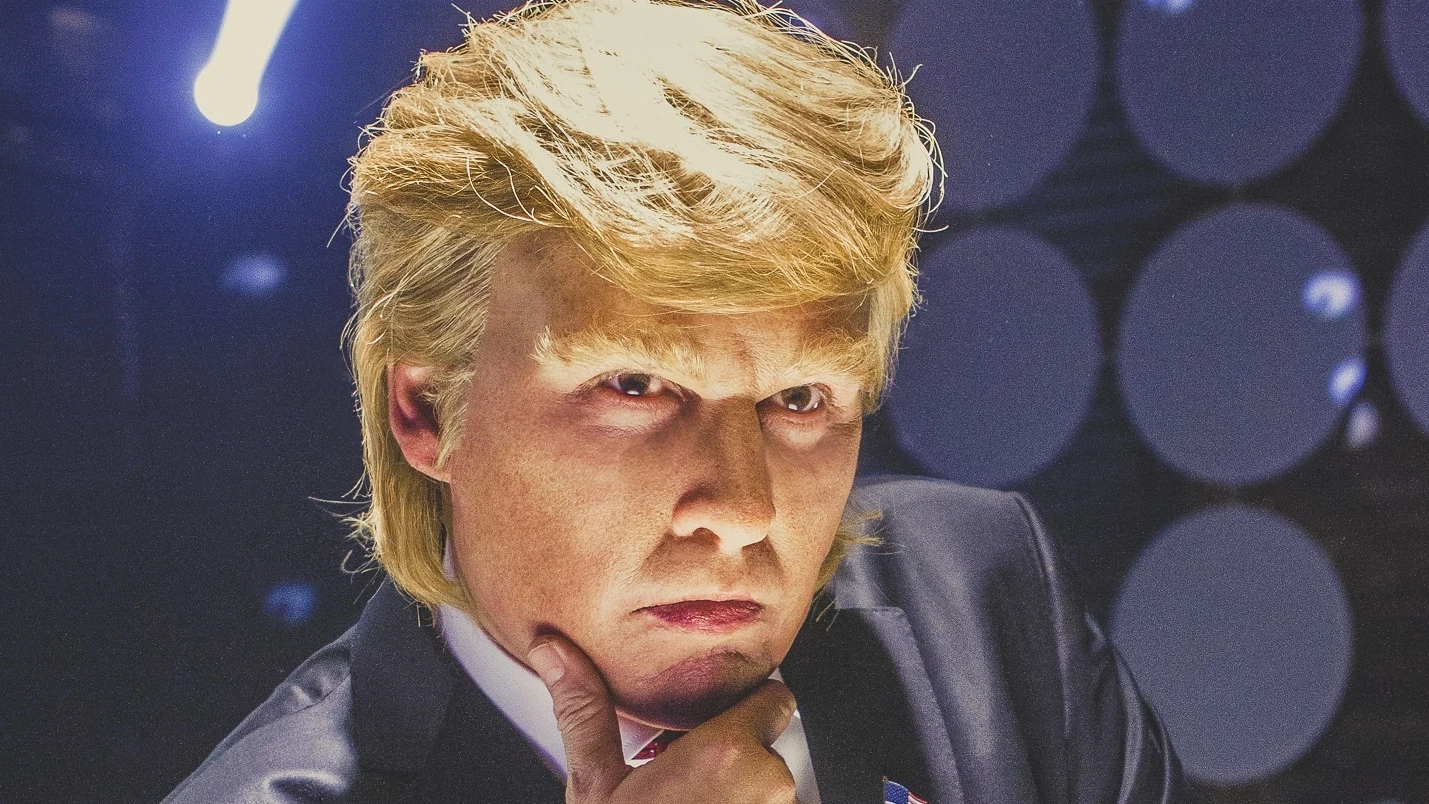 Johnny Depp as Donald Trump