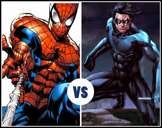 Spider-Man vs Nightwing