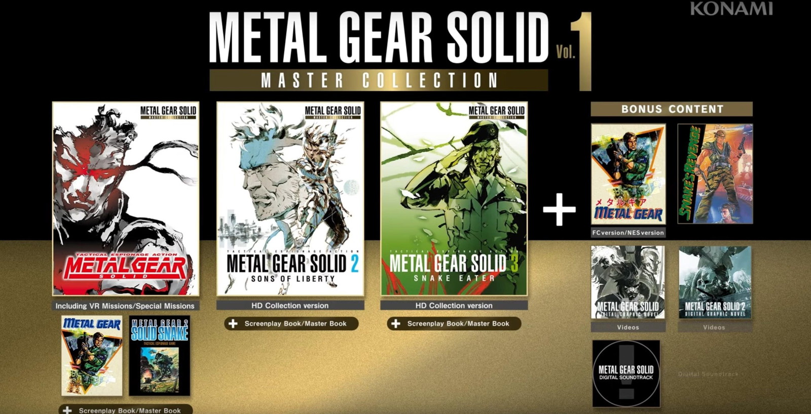 Metal Gear Solid Master Collection Vol. 1 is all set for a 24th October release