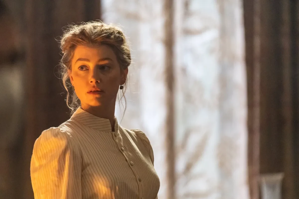 Amber Heard in a still from In the Fire