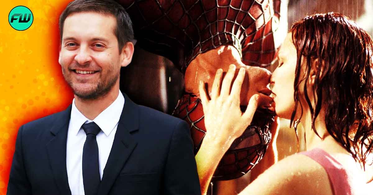 Tobey Maguire almost drowned while kissing Kirsten Dunst.