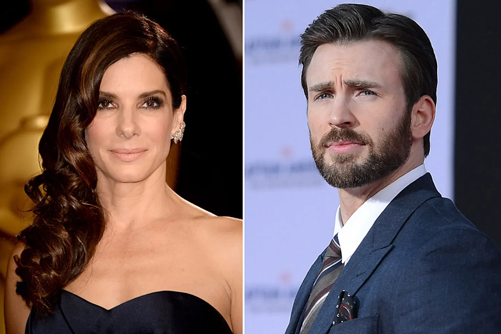 Chris Evans was reportedly dating Sandra Bullock back in 2014