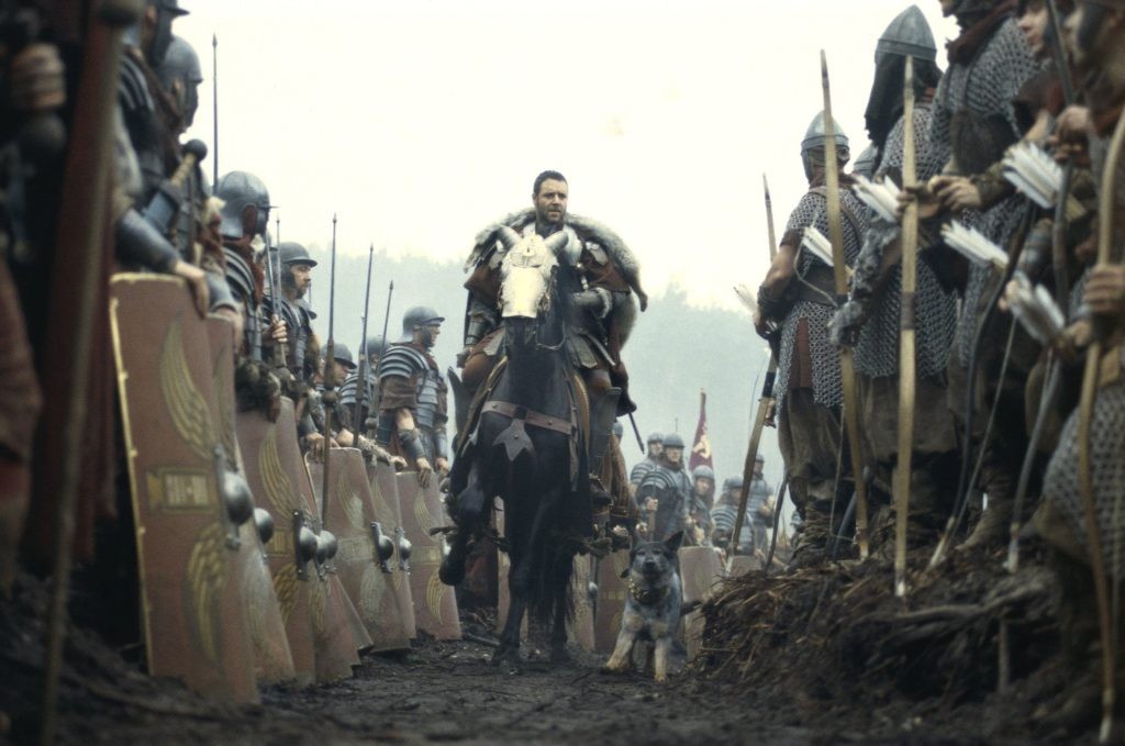 A still from Ridley Scott's Gladiator