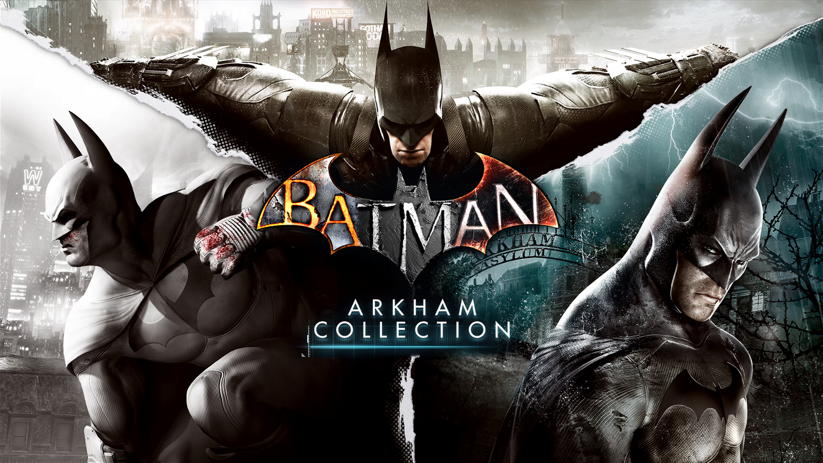 The Arkham Trilogy (titled Arkham Collection) released on PS4, Xbox One and PC.