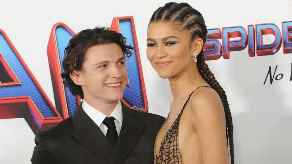 Tom Holland and Zendaya a