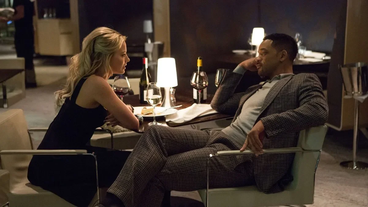 Margot Robbie and Will Smith in Focus