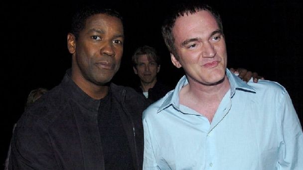 Denzel Washington and Quentin Tarantino