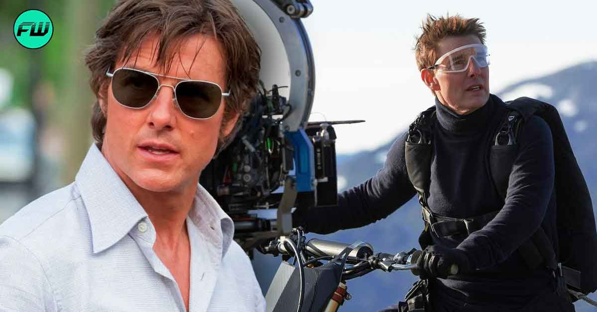 Disastrous Reason Tom Cruise, Who Rides a Bike off a Cliff in Mission Impossible 7, Never Wears a Helmet in Movies