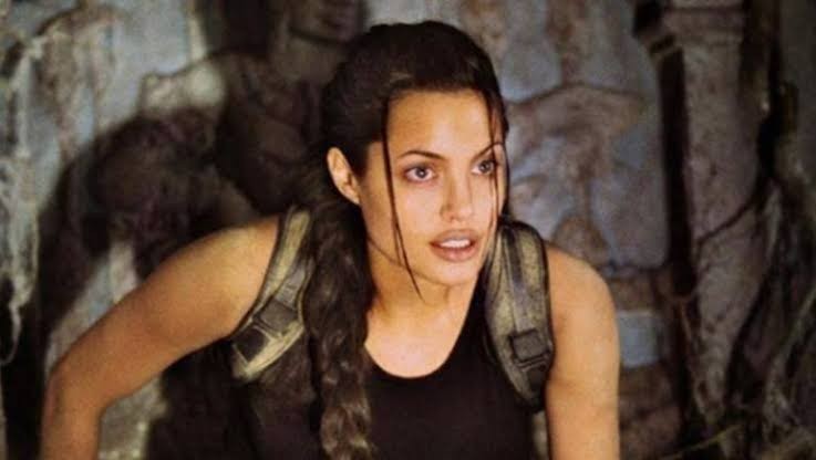 Angelina Jolie in the Lara Croft: Tomb Raider films