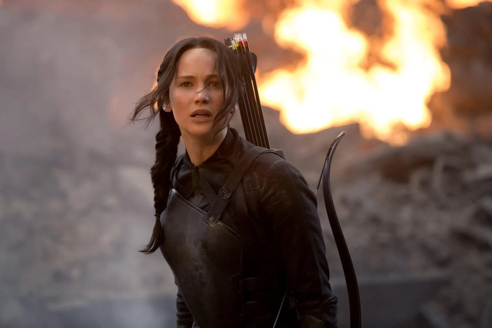 Jennifer Lawrence as Katniss Everdeen