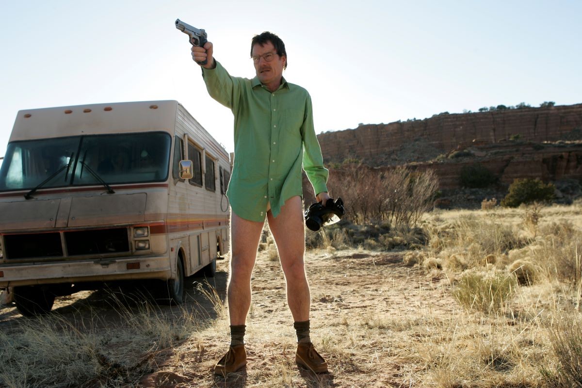 Bryan Cranston as Walter White in Breaking Bad.