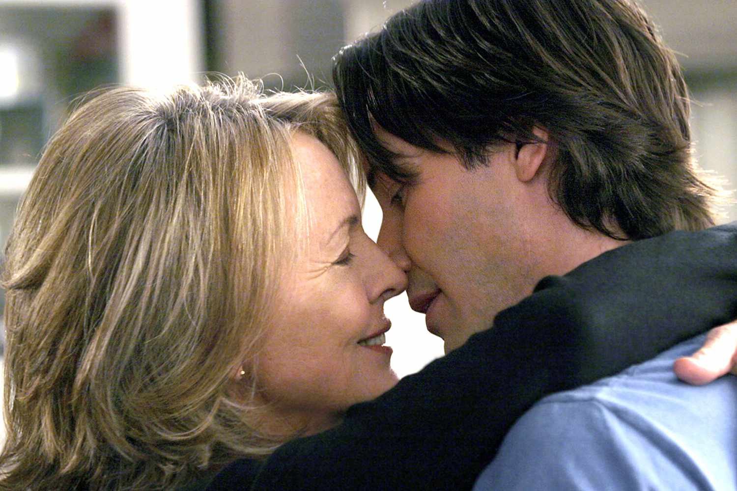 Keanu Reeves and Diane Keaton