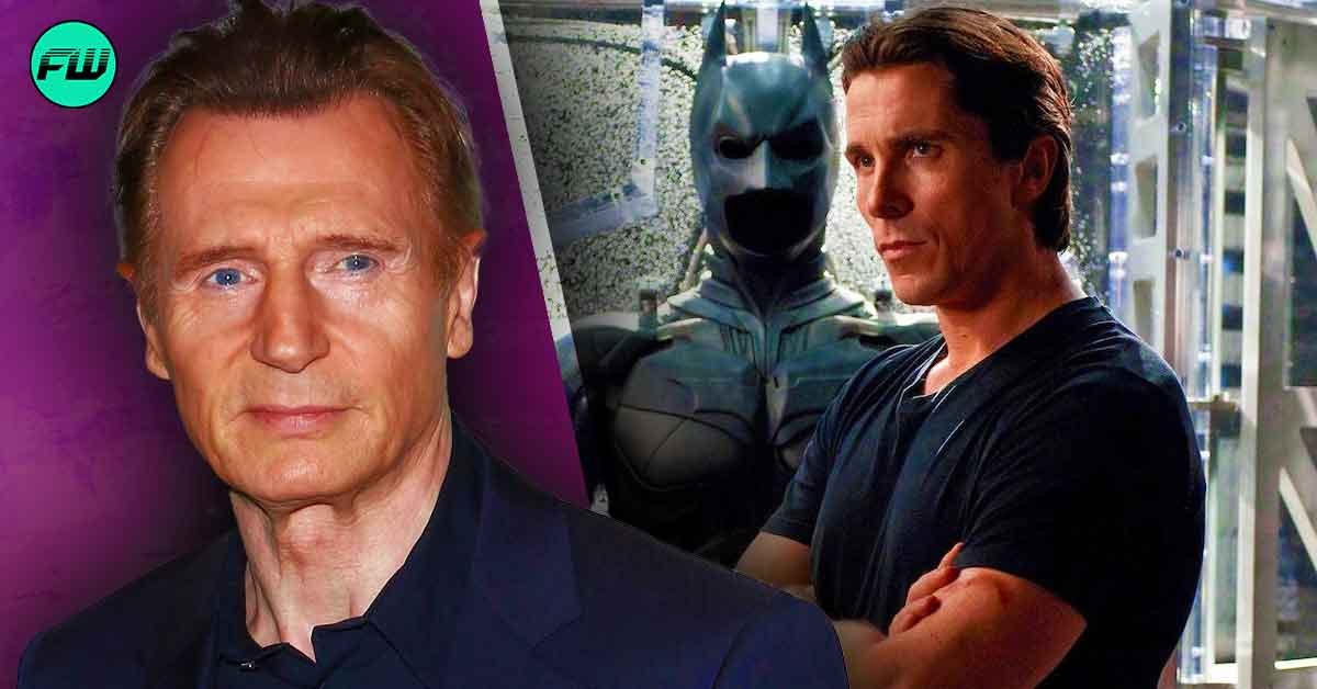 Liam Neeson and Christian Bale Had a Crisis While Filming ‘Batman Begins’