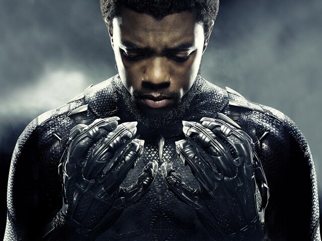 Chadwick Boseman as Black Panther 