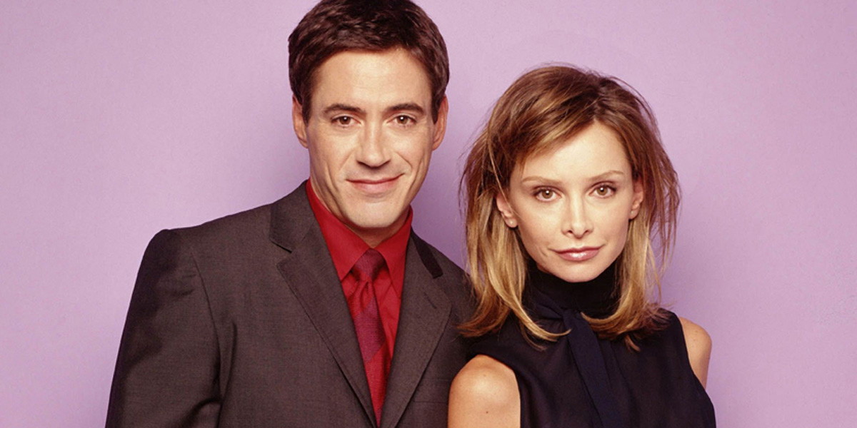 Robert Downey Jr and Calista Flockhart