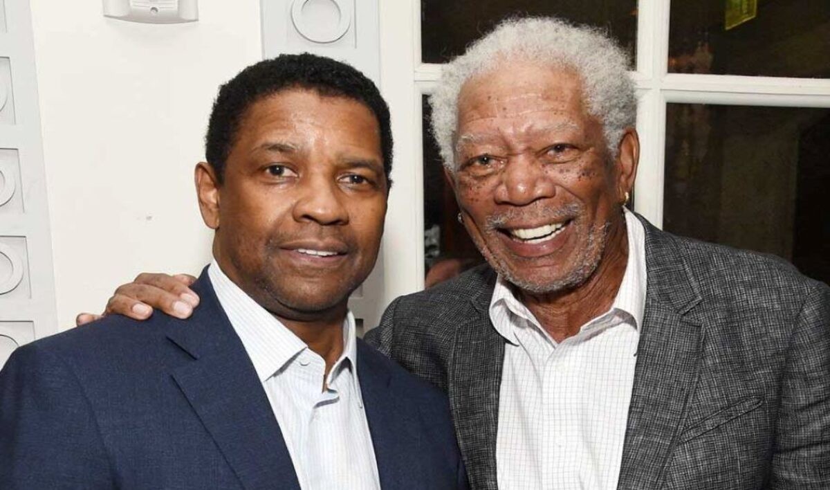 Denzel Washington and Morgan Freeman