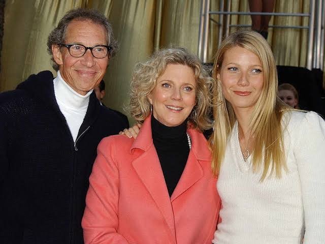 Bruce Paltrow with Blythe Danner and Gwyneth Paltrow
