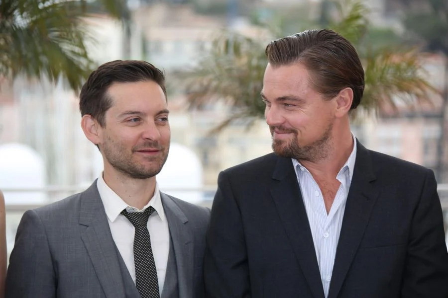 Tobey Maguire and Leonardo DiCaprio