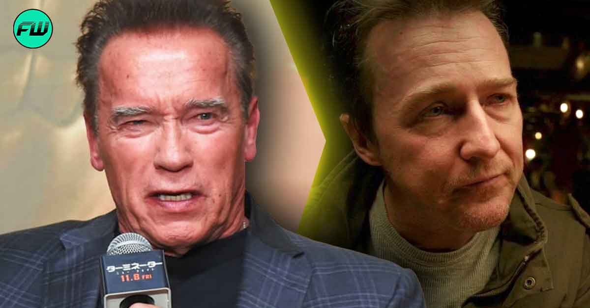 Arnold Schwarzenegger Did Not Even Hesitate to Call Edward Norton a Pus*y to His Face