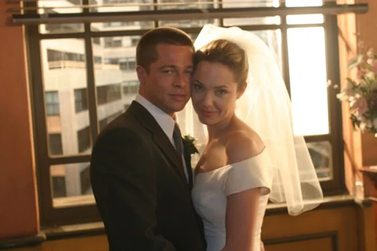 Brad Pitt and Angelina Jolie's wedding