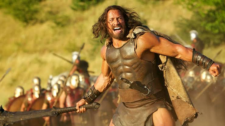 Dwayne Johnson in Hercules