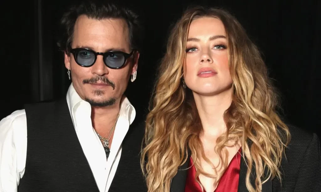 Amber Heard and Johnny Depp