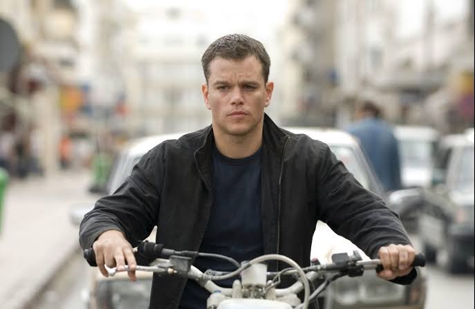 Matt Damon in the Bourne films