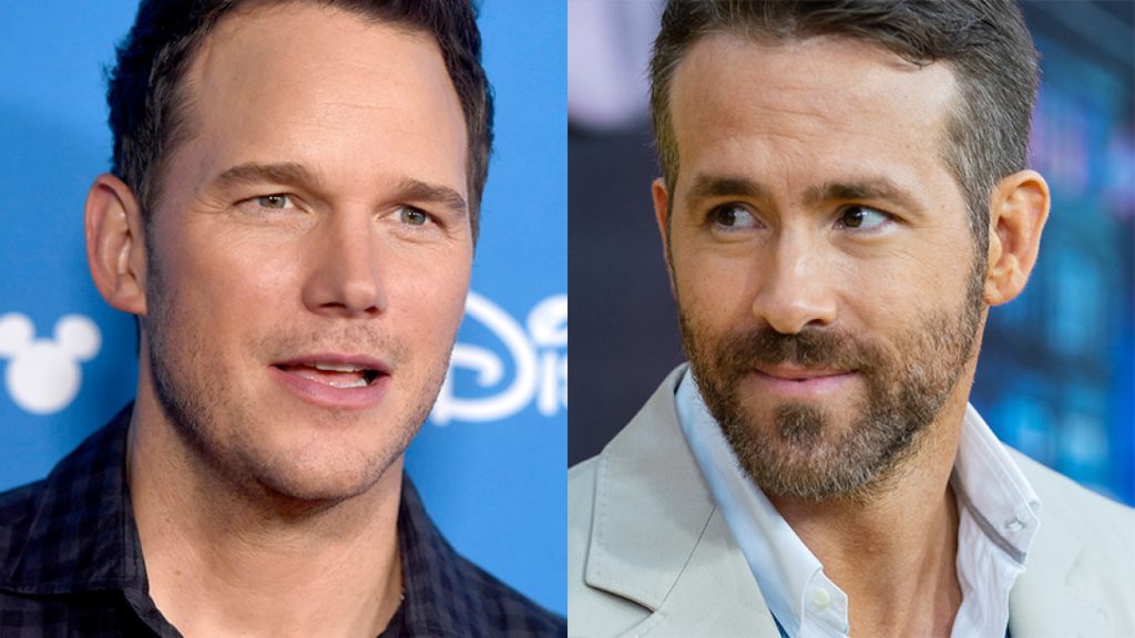 Chris Pratt and Ryan Reynolds