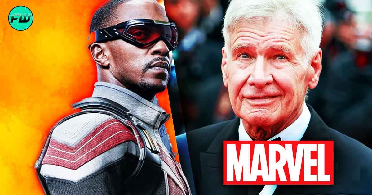 Rare Photo With Anthony Mackie Exposes Harrison Ford's Lies About His Marvel Debut in Captain America 4