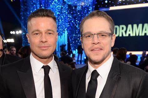Brad Pitt and Matt Damon 