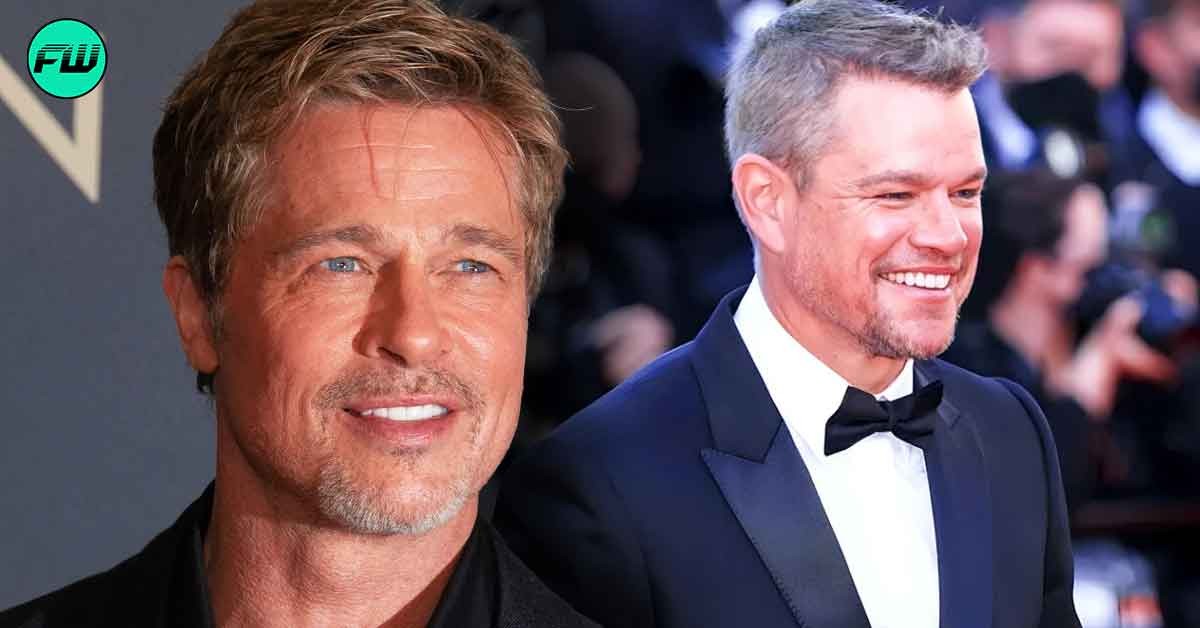 Brad Pitt Let Matt Damon Take His Role in $289M Oscar Winning Movie Despite Toiling for Years to Get it Made