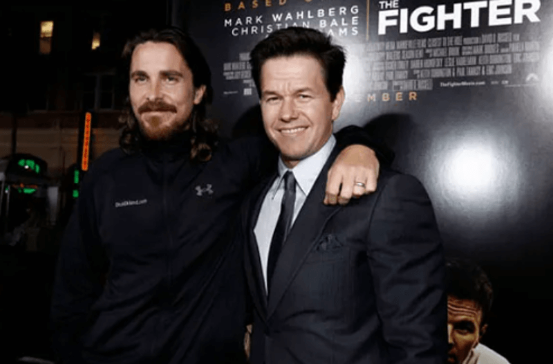 Christian Bale and Mark Wahlberg